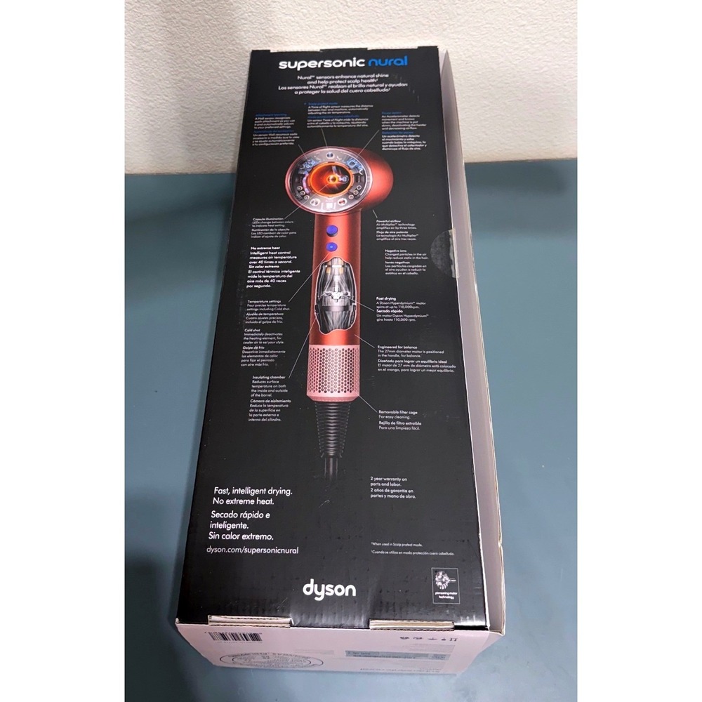 Dyson Supersonic Nural Hair Dryer HD16 Strawberry Bronze Blush Pink Special Ed - Picture 3 of 11